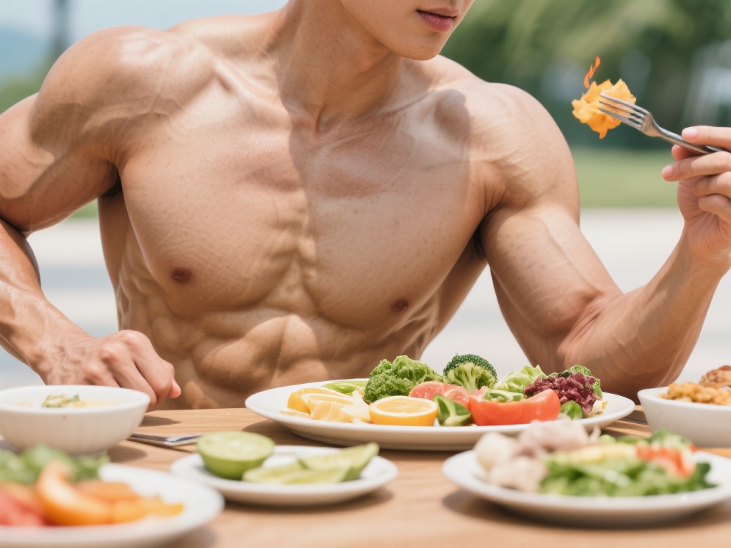 肌肉比脂肪更占燃烧热量的优势，而饮食管理